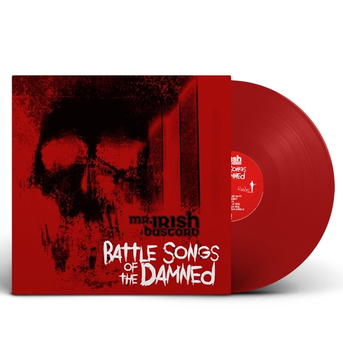 Picture of BATTLE SONGS OF THE DAMNED (TRANSPARENT RED)