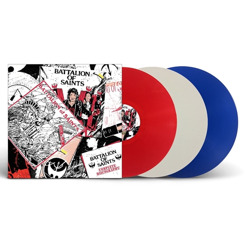 Picture of COMPLETE DISCOGRAPHY (RED, WHITE AND BLUE VINYL 3LP)