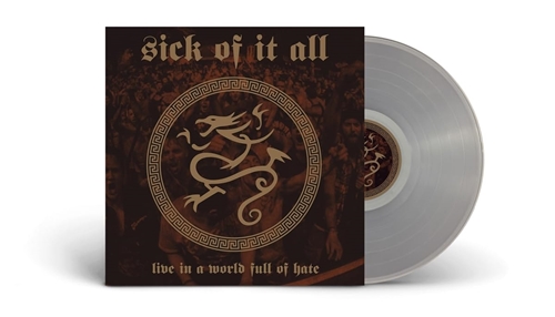 Picture of LIVE IN A  WORLD FULL OF HATE (CLEAR VINYL)