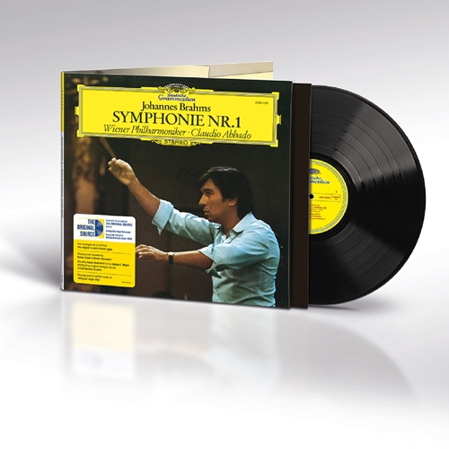 Picture of BRAHMS SYMPHONY NO.1 (LP)  by ABBADO CLAUDIO