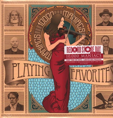 Picture of Playing Favorites (Opaque Red Vinyl) [RSD24 EX](2LP)  by 10,000 Maniacs