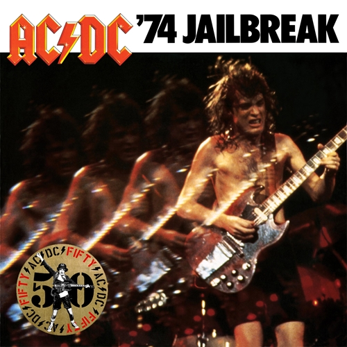 Picture of 74 Jailbreak (50th Anniversary Gold Color Vinyl) (LP)  by Ac/Dc