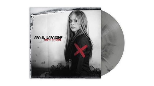 Picture of Under My Skin (Silver/Grey & Black Marble Vinyl) (LP)  by Avril Lavigne