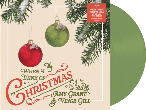 Picture of WHEN I THINK OF CHRISTMAS (LP) by AMY GRANT/VINCE GILL