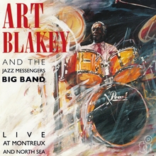 Picture of Live At Montreaux And North Sea (LP)  by Art Blakey & The Jazz Messengers