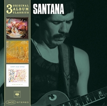 Picture of 3cd Original Album Classics; Santana (Illuminations/Oneness/Silver Dreams - Gold En Reality/The Swing)  by Santana