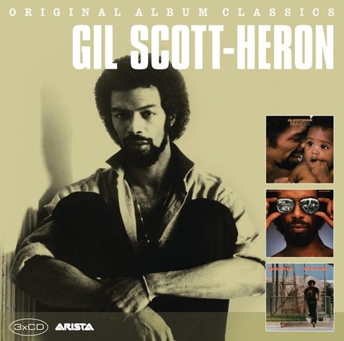 Picture of 3cd Original Album Classics (Real Ey Es/Reflections/Moving Target)  by Gil Scott-Heron