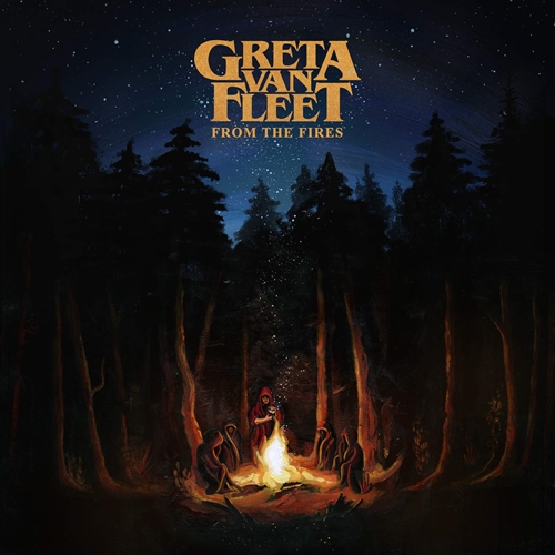 Picture of FROM THE FIRES WE ARE TOLD  by GRETA VAN FLEET