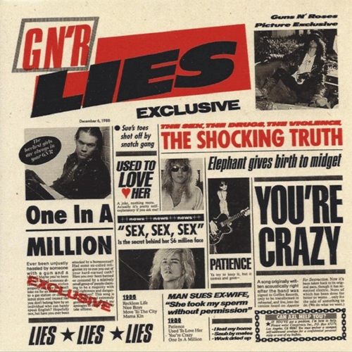 Picture of GN'R LIES  by GUNS N ROSES