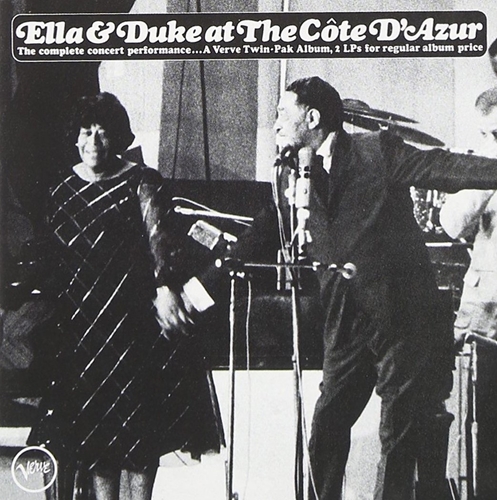 Picture of ELLA & DUKE AT THE COTE D'  by FITZGERALD,ELLA /ELLINGTON