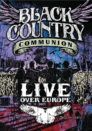 Picture of LIVE OVER EUROPE (BLU RAY) by BLACK COUNTRY COMMUNION