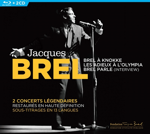 Picture of EN CONCERT(2CD+BR)  by BREL,JACQUES