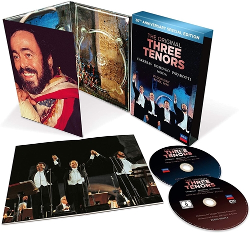 Picture of THREE TENORS,THE(CD+DVD)  by THREE TENORS