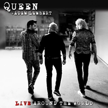 Picture of LIVE AROUND THE WOR(CD+DVD  by QUEEN/LAMBERT,ADAM