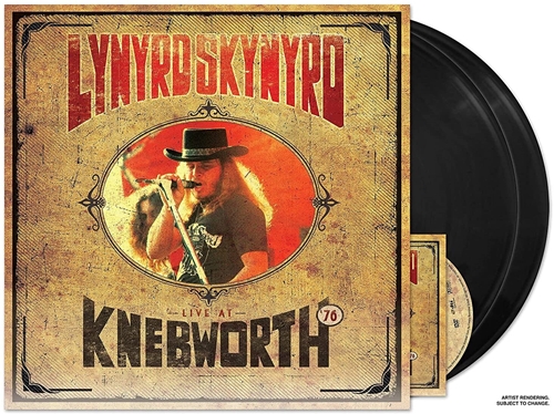 Picture of LIVE AT KNEBWORTH(2LP+DVD)  by LYNYRD SKYNYRD