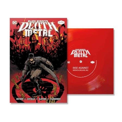 Picture of Dark Nights: Death Metal #1 Soundtrack Special Edition Flexi Single “Broken Dreams, Inc  by Rise Against