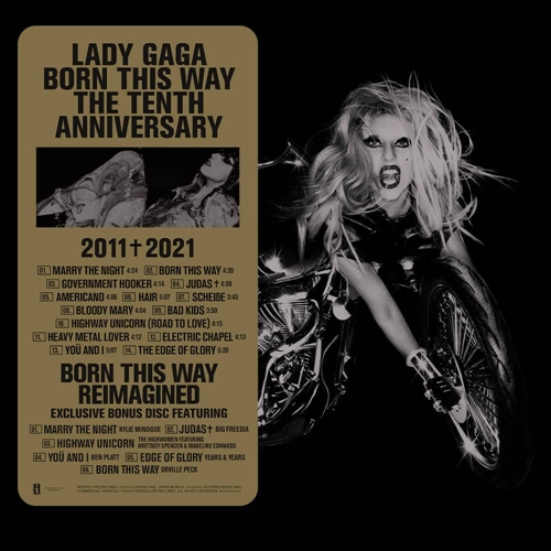 Picture of BORN THIS WAY(10TH ANN/3LP  by LADY GAGA