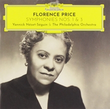 Picture of FLORENCE PRICE: SYMPH 1&3  by NEZET SEGUIN,YANNICK/BATIA