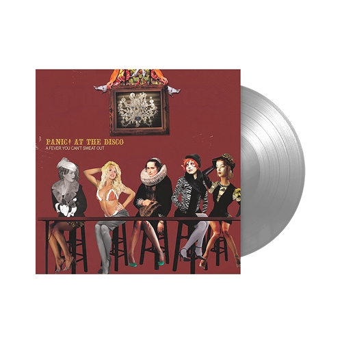 Picture of A FEVER THAT YOU CAN'T SWEAT OUT (FBR 25TH ANNIVERSARY SILVER VINYL)  by PANIC! AT THE DISCO