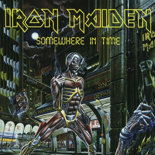 Picture of SOMEWHERE IN TIME (VINYL - LP)  by IRON MAIDEN