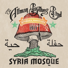 Picture of Syria Mosque: Pittsburgh, Pa January 17, 1971  by Allman Brothers Band