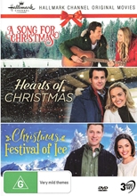 Picture of HALLMARK CHRISTMAS COLLECTION 9: A SONG FOR CHRISTMAS/ HEARTS OF CHRISTMAS / CHRISTMAS FESTIVAL OF ICE