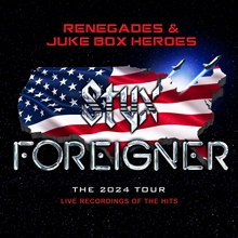 Picture of Renegades & Juke Box Heroes (LP)  by Foreigner & Styx