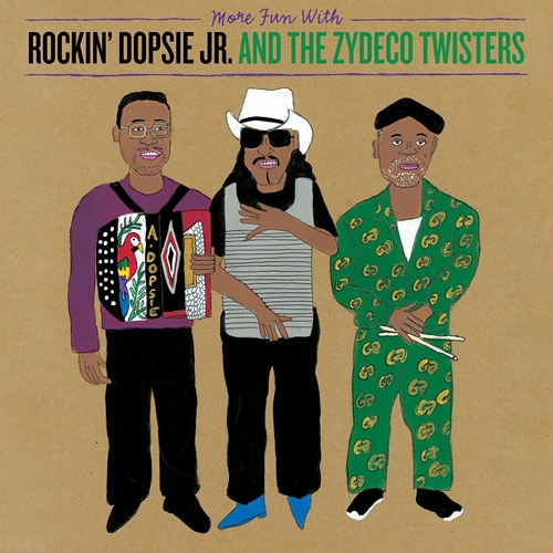 Picture of MORE FUN WITH ROCKIN DOPSI (CD)  by ROCKIN' DOPSIE & THE ZYDECO TWISTERS