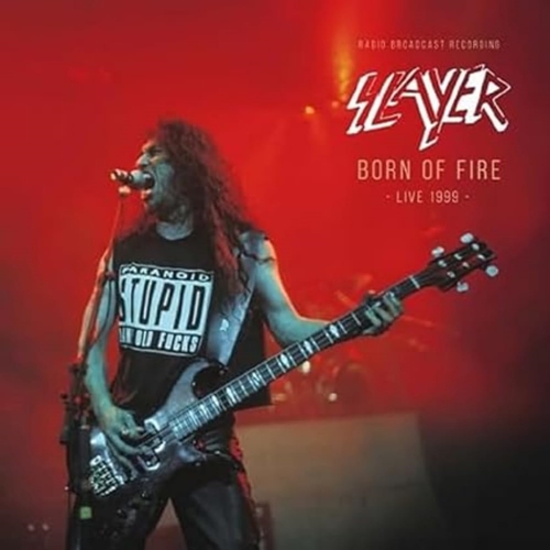 Picture of BORN OF FIRE, LIVE 1999 (RED VINYL)(LP)  by SLAYER