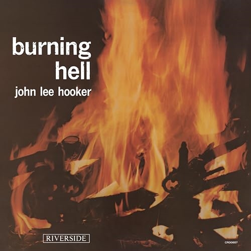 Picture of BURNING HELL (LP)  by JOHN LEE HOOKER