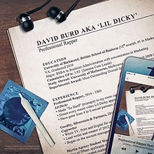 Picture of PROFESSIONAL RAPPER (2LP)  by LIL DICKY