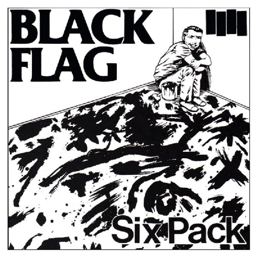 Picture of Six Pack (12 INCH VINYL MAXI-SINGLE)(LP)  by Black Flag