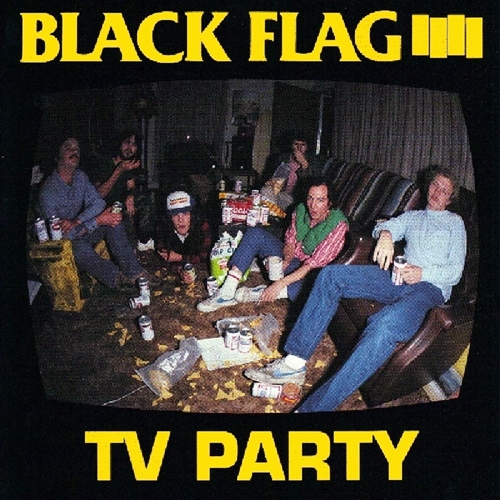 Picture of Tv Party (7 INCH VINYL SINGLE)(LP)  by Black Flag