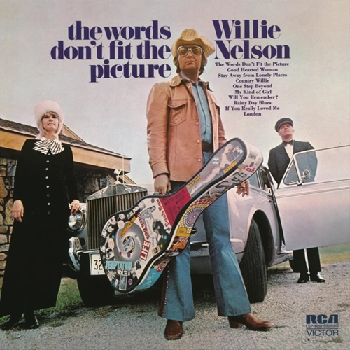 Picture of The Words Don'T Fit The Picture (Translucent Blue Coloured Vinyl) (LP)  by Willie Nelson