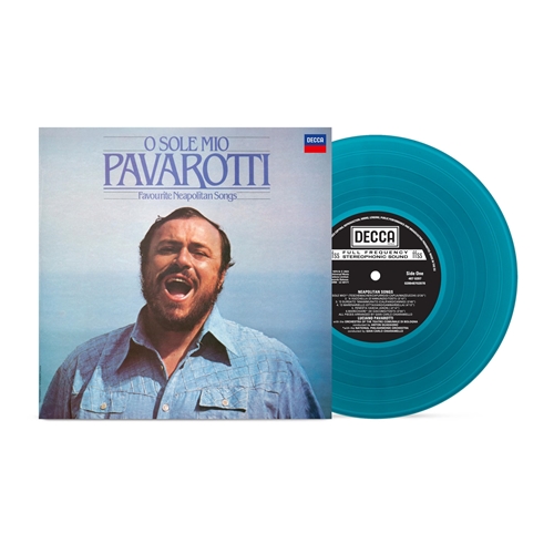 Picture of O SOLE MIO (REISSUE)(LP) by LUCIANO PAVAROTTI