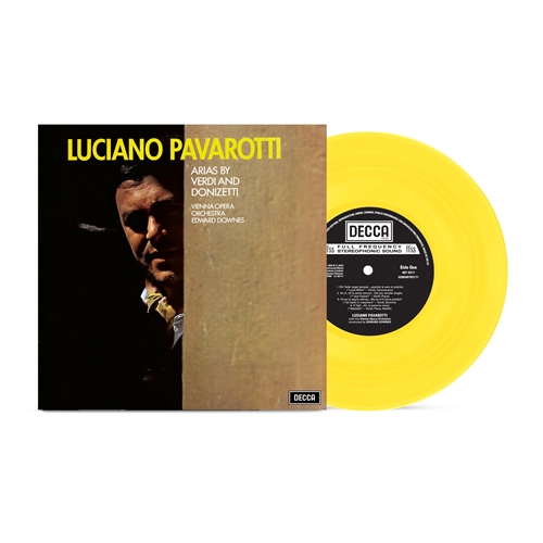 Picture of ARIAS BY VERDI AND DONIZET (LP) by LUCIANO PAVAROTTI