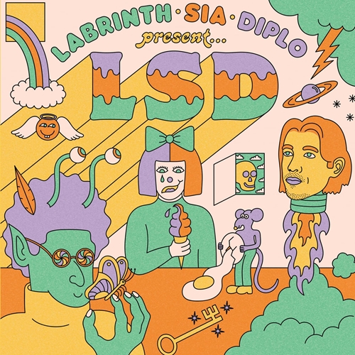 Picture of Labrinth, Sia & Diplo Presents... Lsd (5th Anniversary Edition) (Sea Glass Vinyl) (LP)  by Lsd