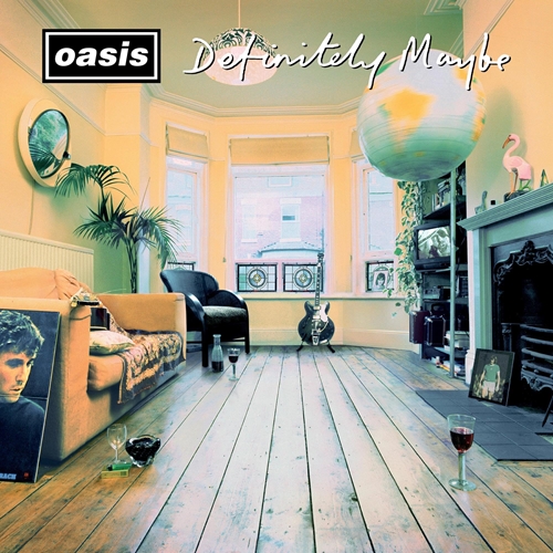 Picture of Definitely Maybe (30th Anniversary Deluxe Edition)(Strawberries & Cream Vinyl) (LP)  by Oasis