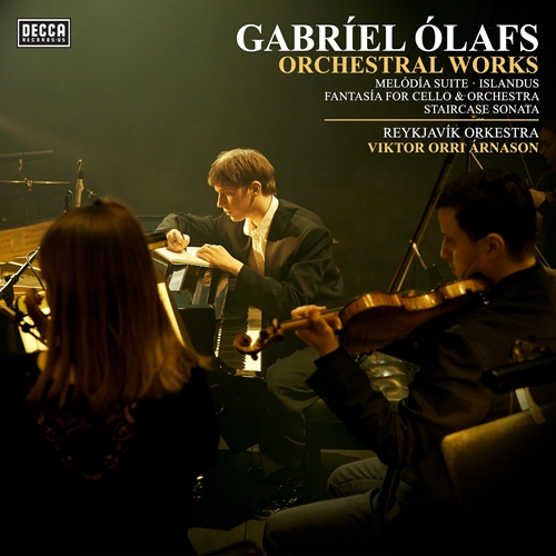 Picture of ORCHESTRAL WORKS (LP)  by GABRIEL/REYKJAVIK OR OLAFS