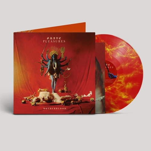 Picture of Motherblood (Red And Yellow Swirl Vinyl) (LP)  by Grave Pleasures