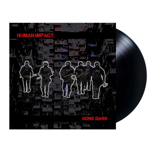 Picture of Gone Dark (Black Vinyl) (LP)  by Human Impact