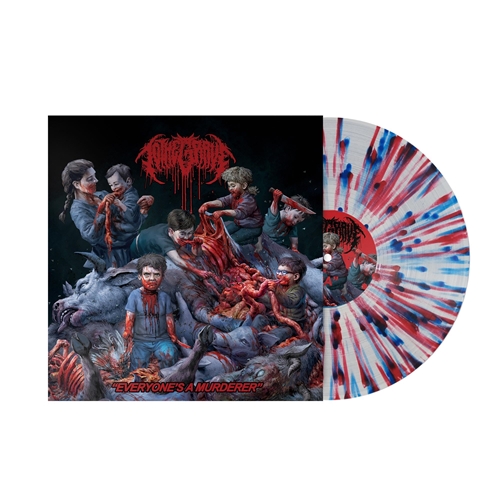 Picture of Everyone'S A Murderer (Blood/White/Blue Splatter Vinyl) (LP)  by To The Grave