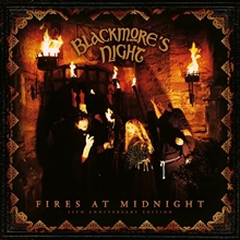 Picture of Fires At Midnight (25th Anniversary New Mix) (Marbled Red/Black Vinyl) (2LP)  by Blackmore'S Night