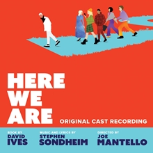 Picture of HERE WE ARE ORIGINAL CAST RECORDING (BABY BLUE VINYL)(2LP) by VARIOUS