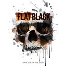 Picture of DARK SIDE OF THE BRAIN (2LP)  by FLAT BLACK