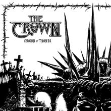 Picture of Crown Of Thorns (Black/White Split Vinyl) (LP)  by The Crown