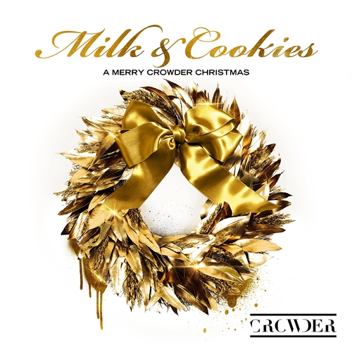 Picture of MILK AND COOKIES/A MERRY CROWDER CHRISTMAS (LP)  by CROWDER