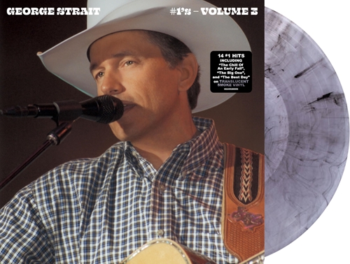 Picture of 1 S VOLUME 3 (TRANSLUCENT VINYL)(LP)  by GEORGE STRAIT