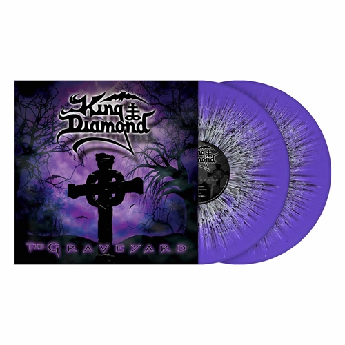 Picture of The Graveyard (Purple With Black & White Splatter Vinyl) (2LP)  by King Diamond