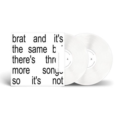 Picture of brat and it's the same but there's three more songs so it's not (White Vinyl)(2LP)  by Charli XCX